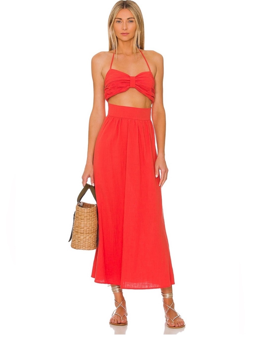 SNDYS Linen Boar Dress - Revolve